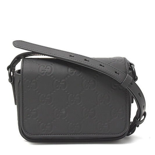 Gucci Black Rubber Shoulder Bag