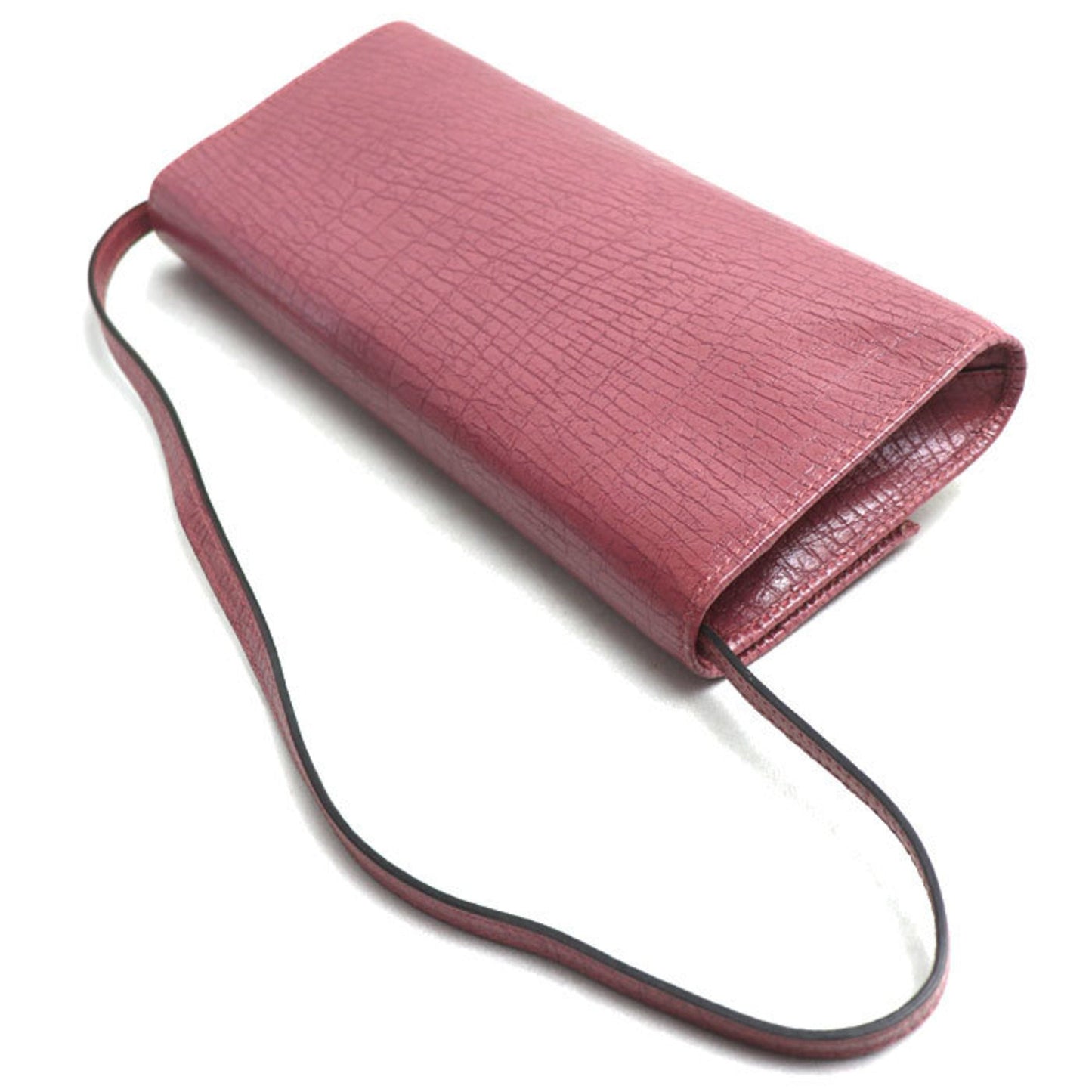 Gucci Purple Leather Shoulder Bag