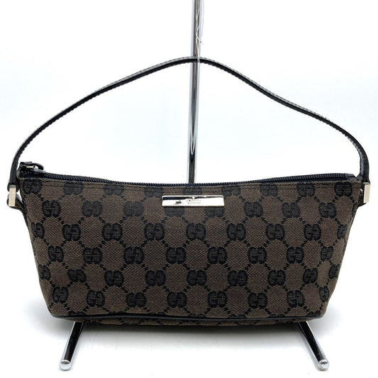Gucci Gg Canvas Brown Gg Canvas Pouch