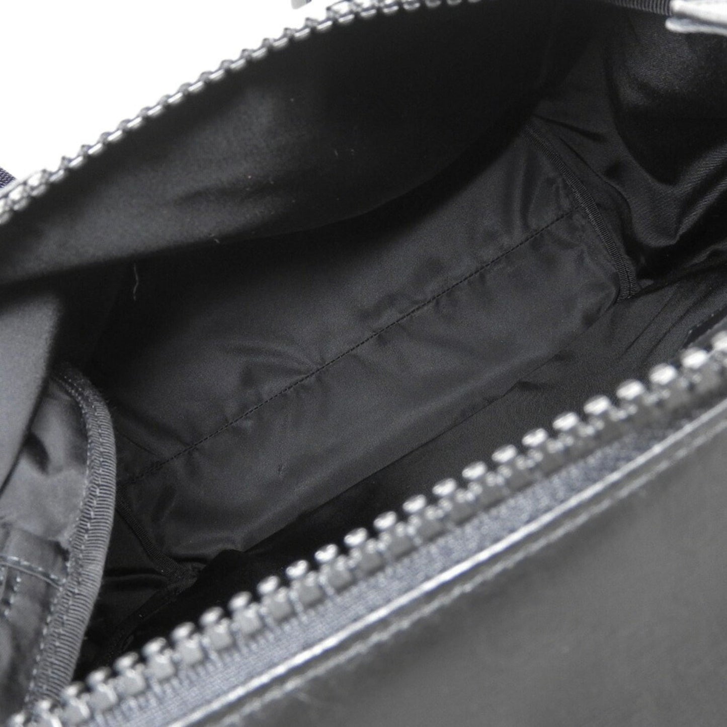 Gucci Black Coated Canvas Backpack