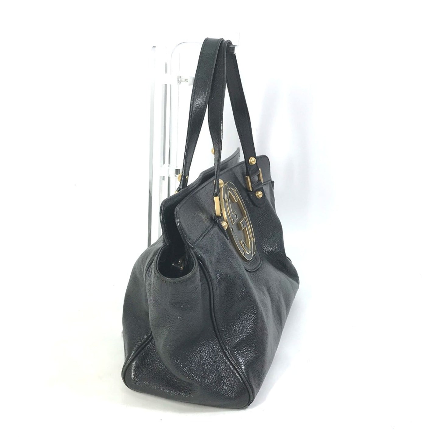 Gucci Black Leather Handbag