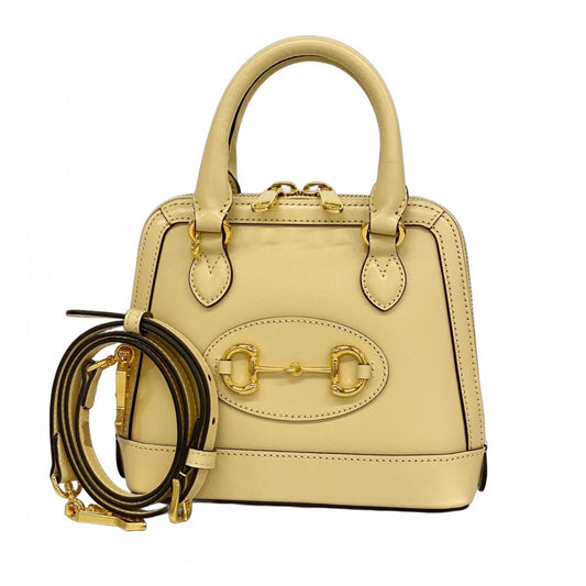 Gucci Beige Leather Handbag