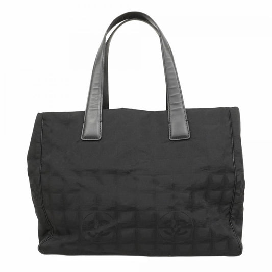 Chanel Black Nylon Tote Bag