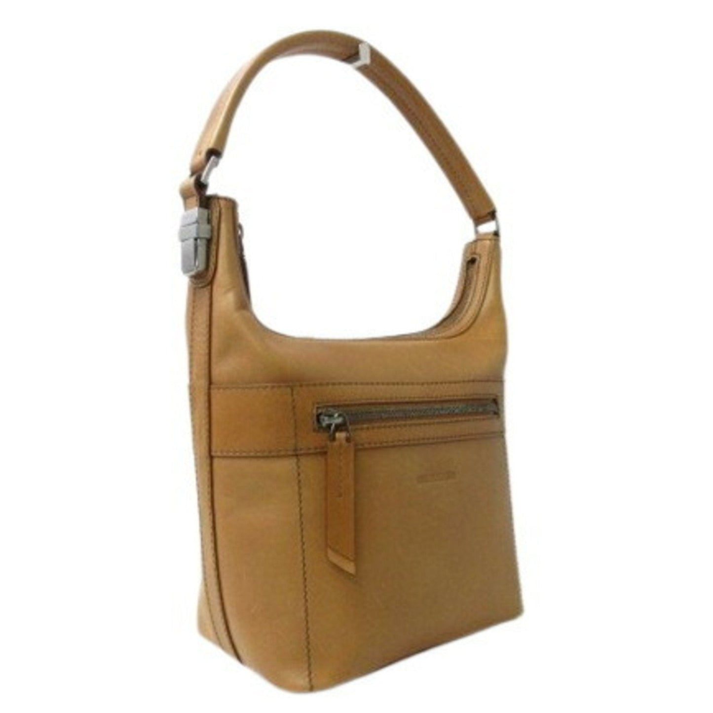 Gucci Light Brown Leather Handbag Shoulder Bag Tote Bag