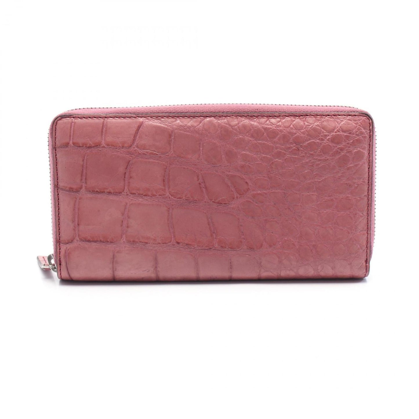 Gucci Pink Leather Long Wallet (Bi-Fold)
