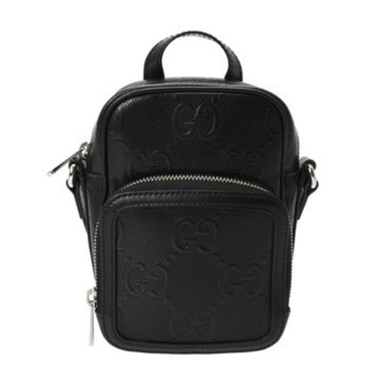 Gucci Black Leather Shoulder Bag