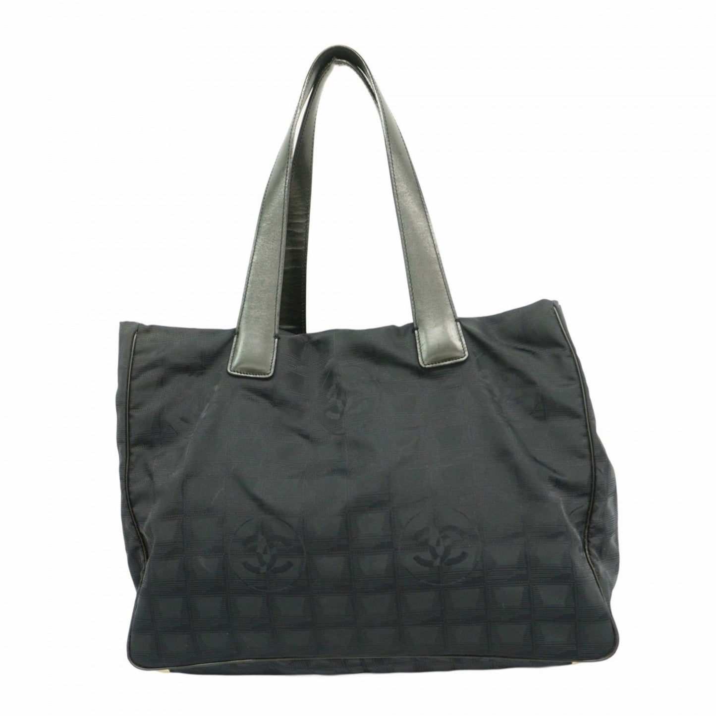 Chanel Black Nylon Tote Bag