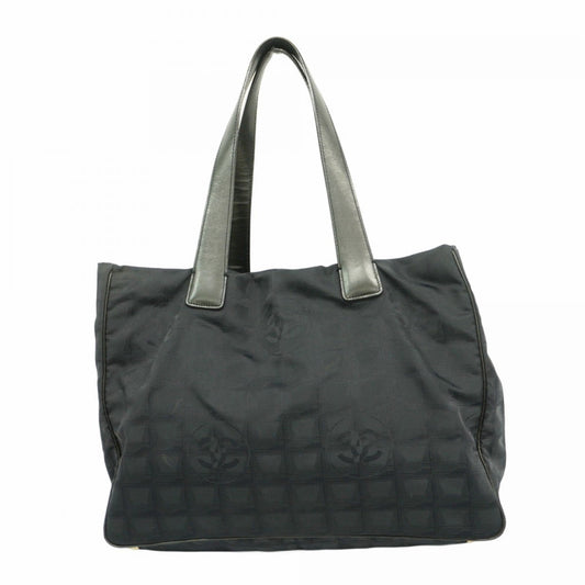 Chanel Black Nylon Tote Bag