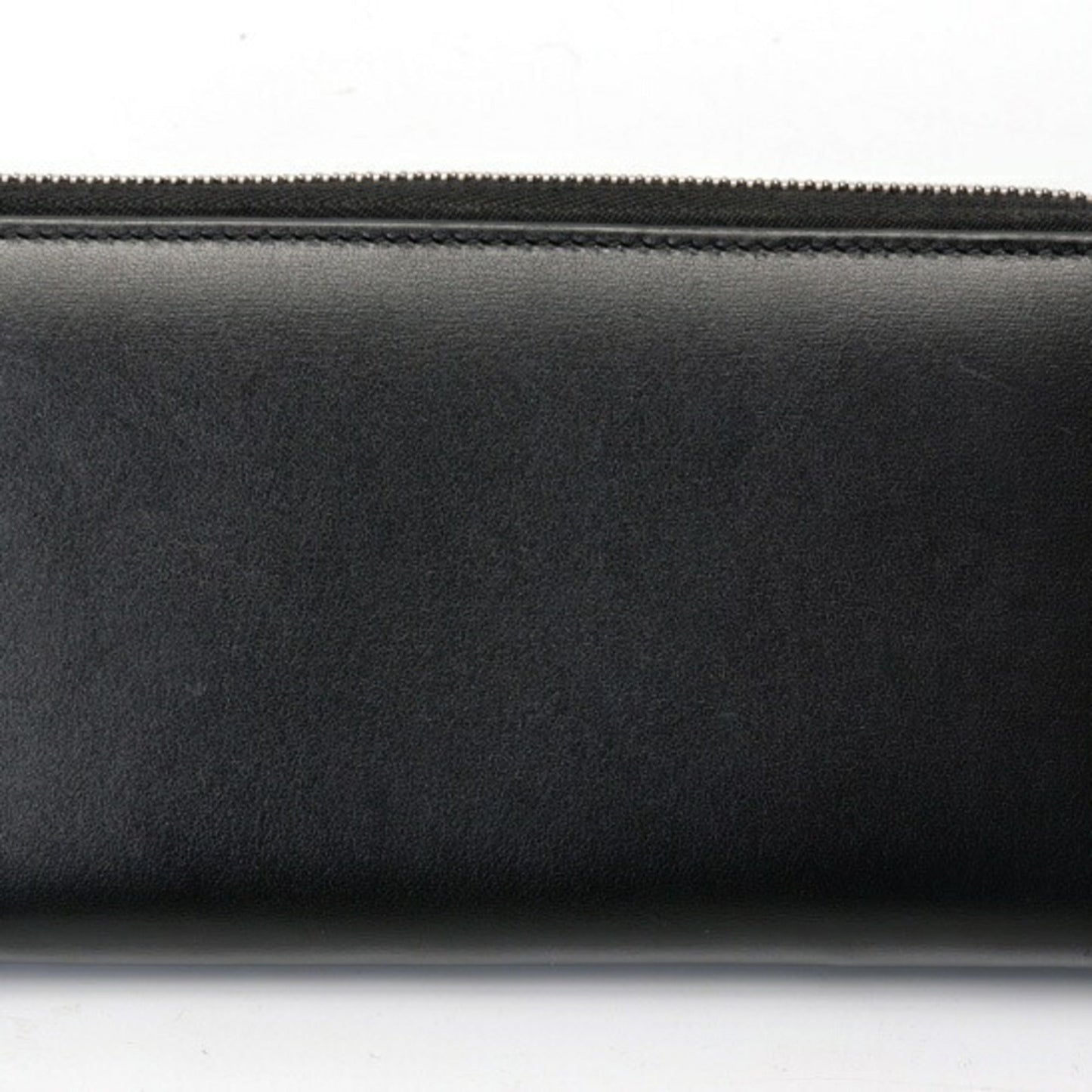 Gucci Black Leather Long Wallet (Bi-Fold)