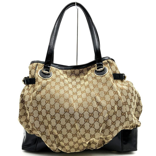 Gucci Gg Canvas Beige Gg Canvas Shoulder Bag Tote Bag