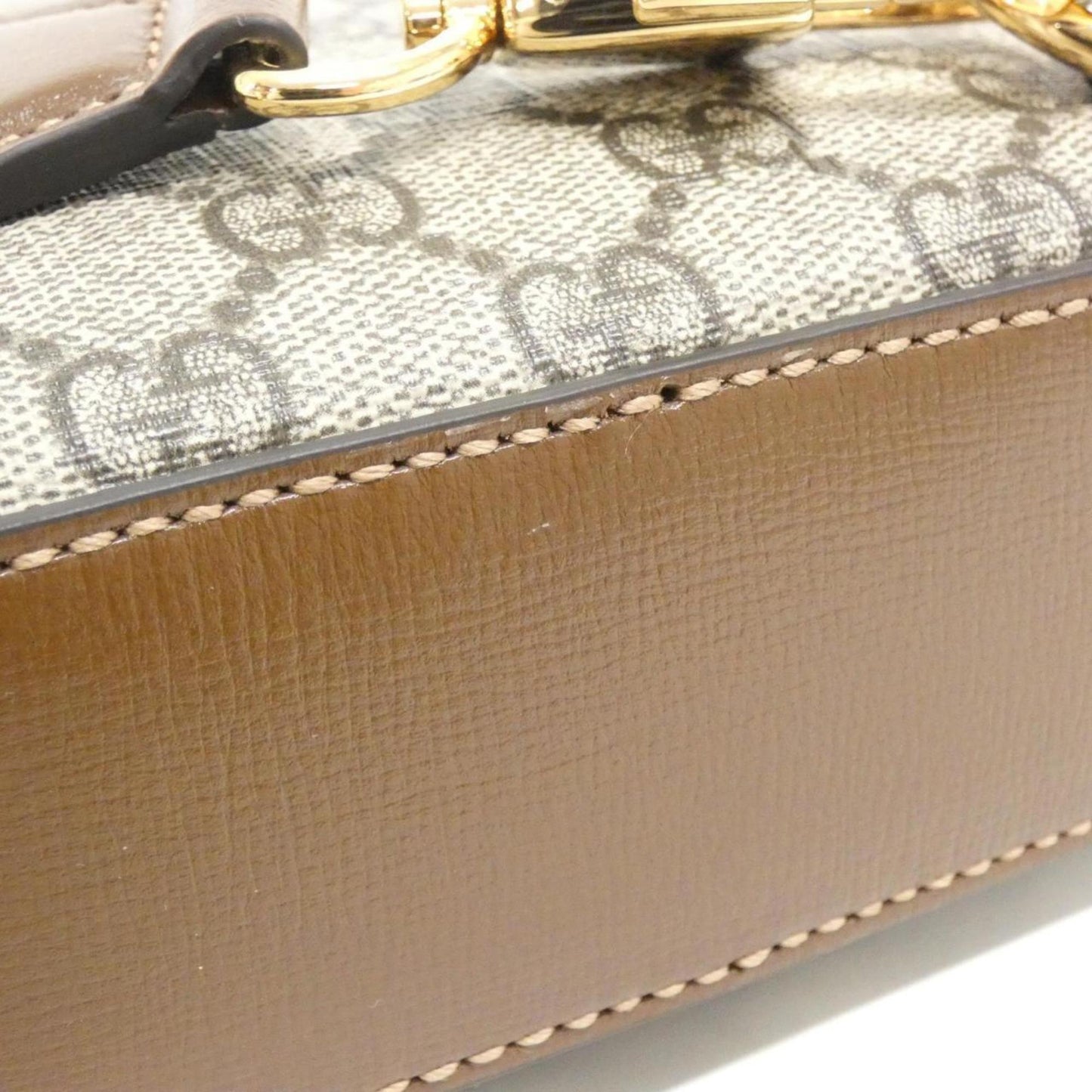 Gucci Beige Brown Shoulder Bag