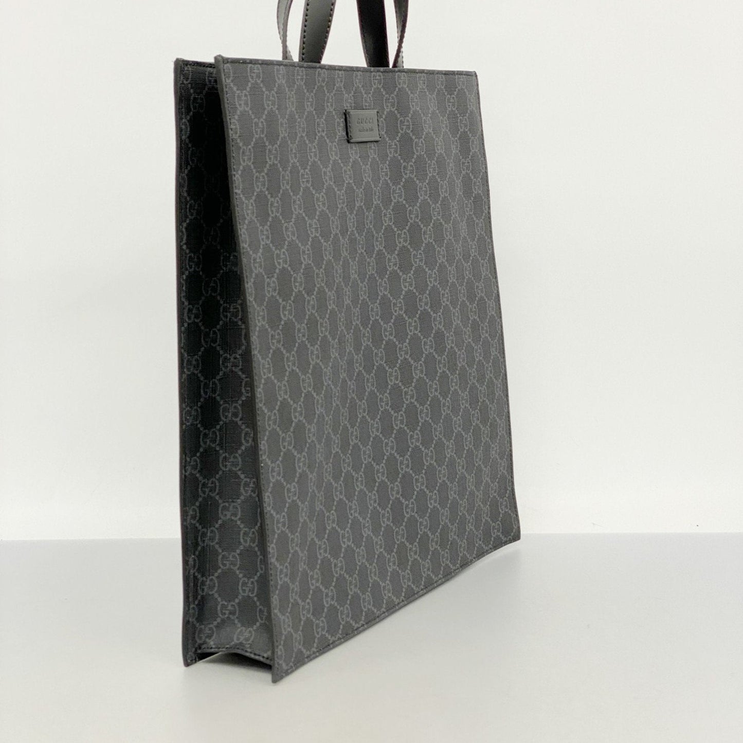 Gucci Gray Pvc Tote Bag