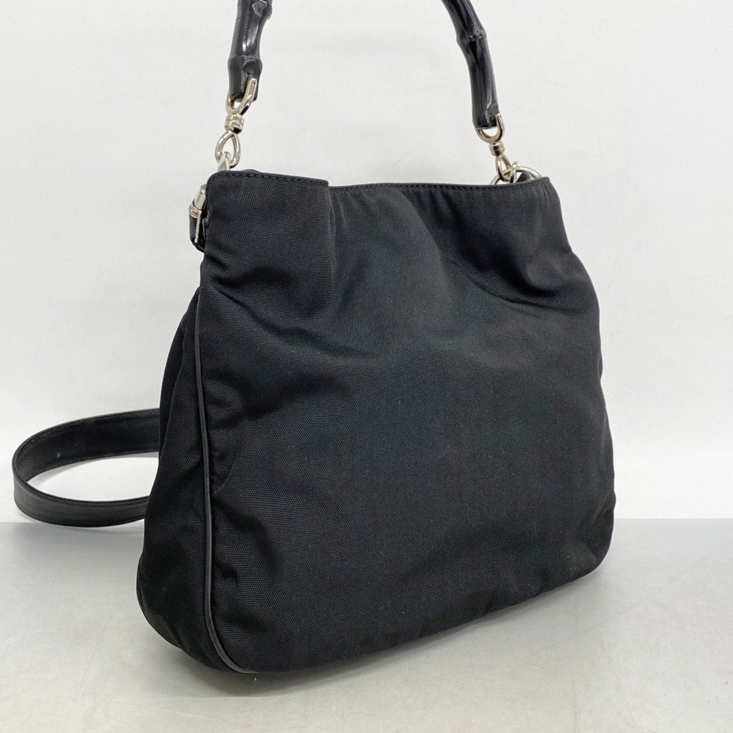 Gucci Black Nylon Handbag