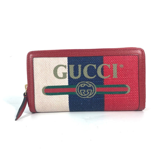 Gucci Red Other Long Wallet (Bi-Fold)