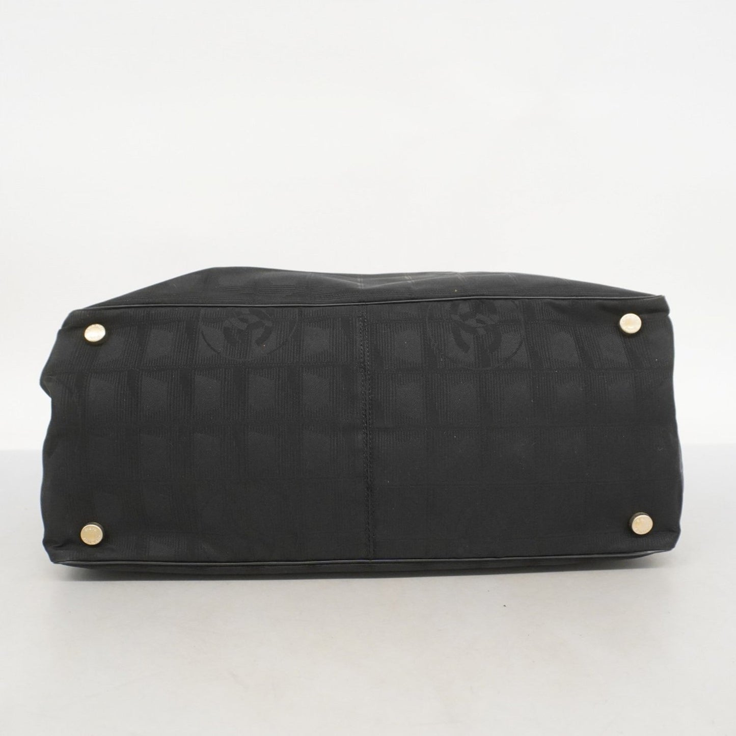 Chanel Black Nylon Tote Bag