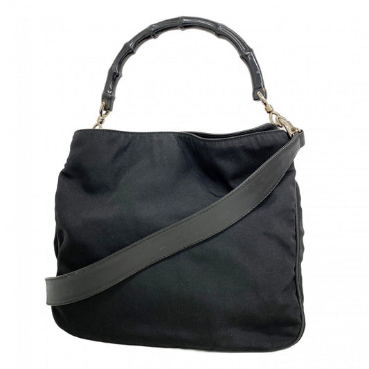 Gucci Black Nylon Handbag