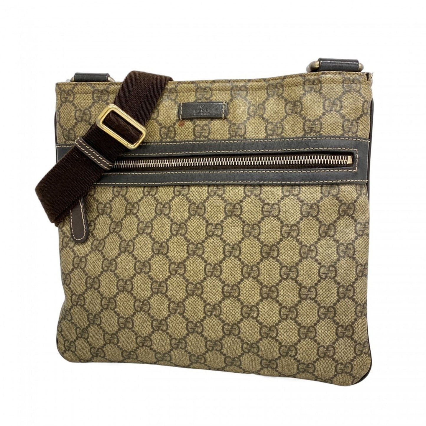 Gucci Brown Pvc Shoulder Bag