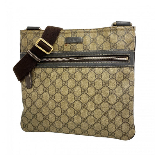 Gucci Brown Pvc Shoulder Bag