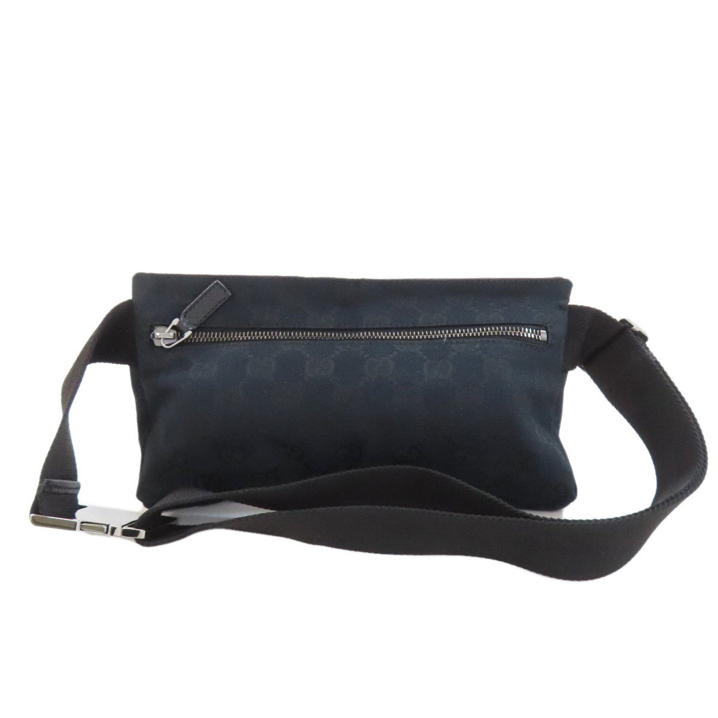 Gucci Black Canvas Fanny Pack