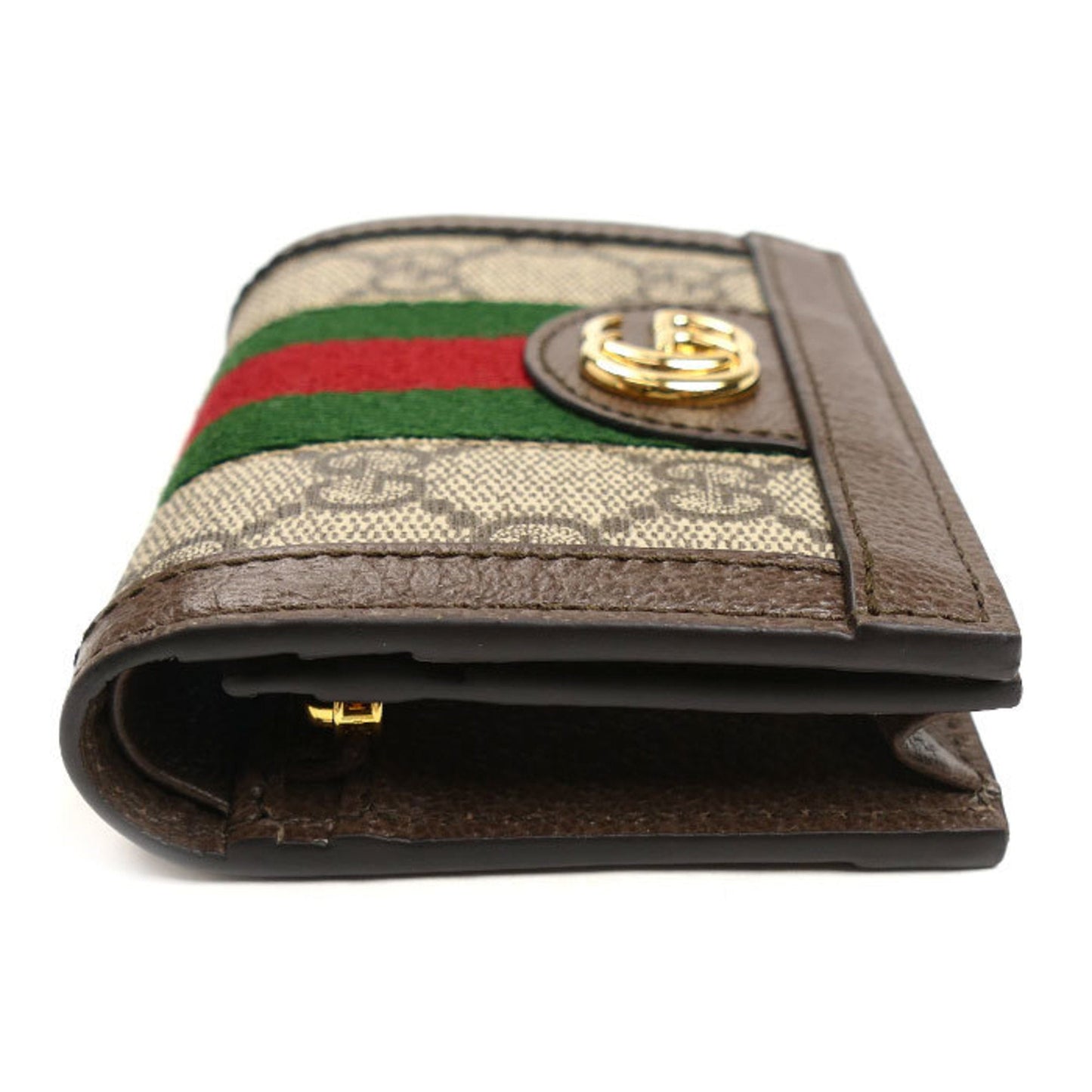 Gucci Beige Gg Supreme Canvas Wallet (Bi-Fold)