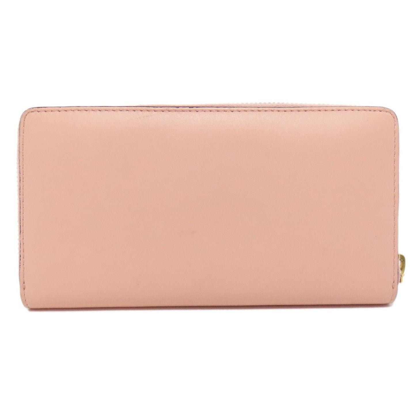 Gucci Pink Leather Long Wallet (Bi-Fold)