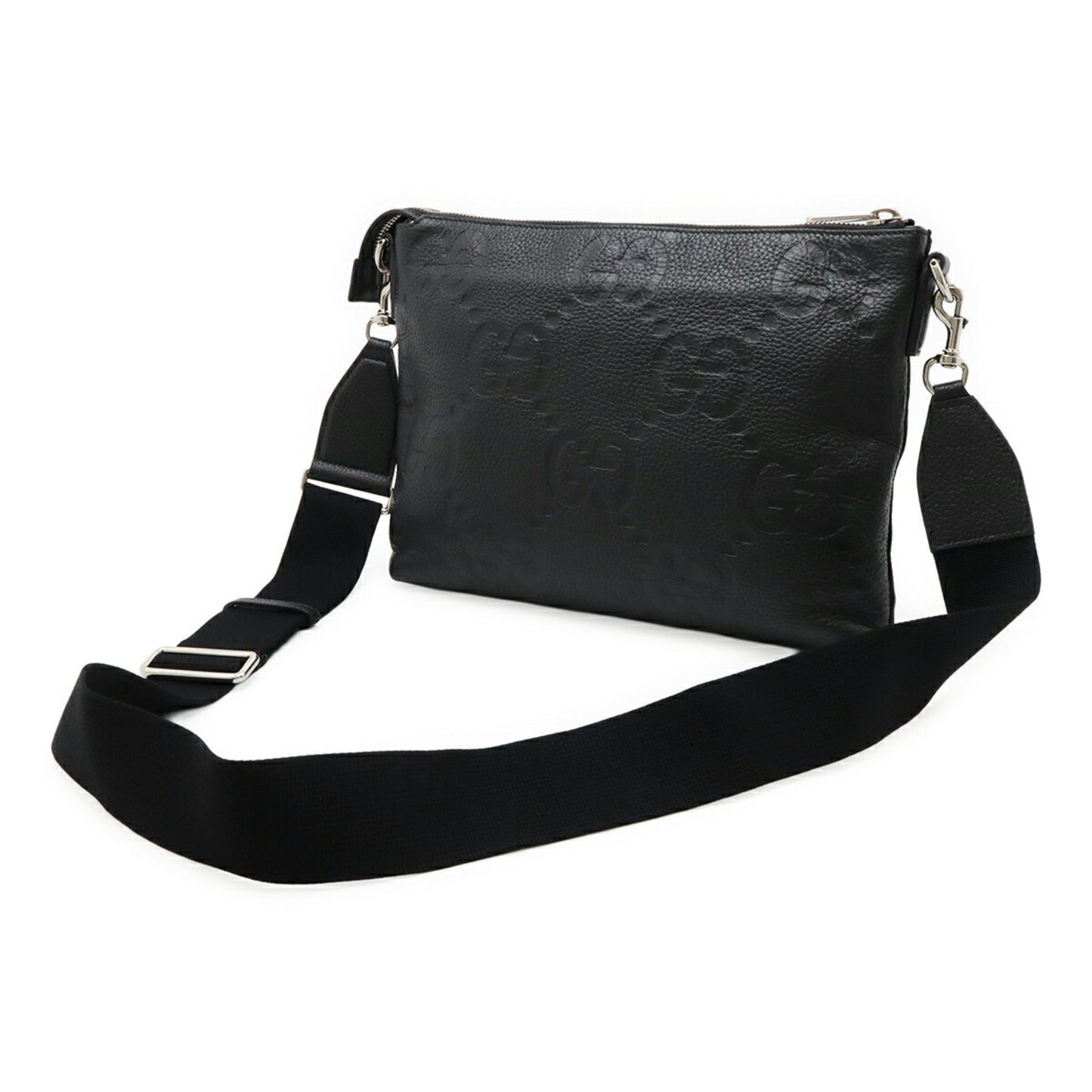 Gucci Black Leather Clutch Bag Shoulder Bag