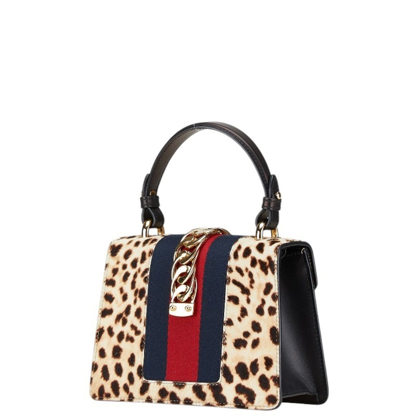 Gucci Beige Brown Leather Handbag Shoulder Bag