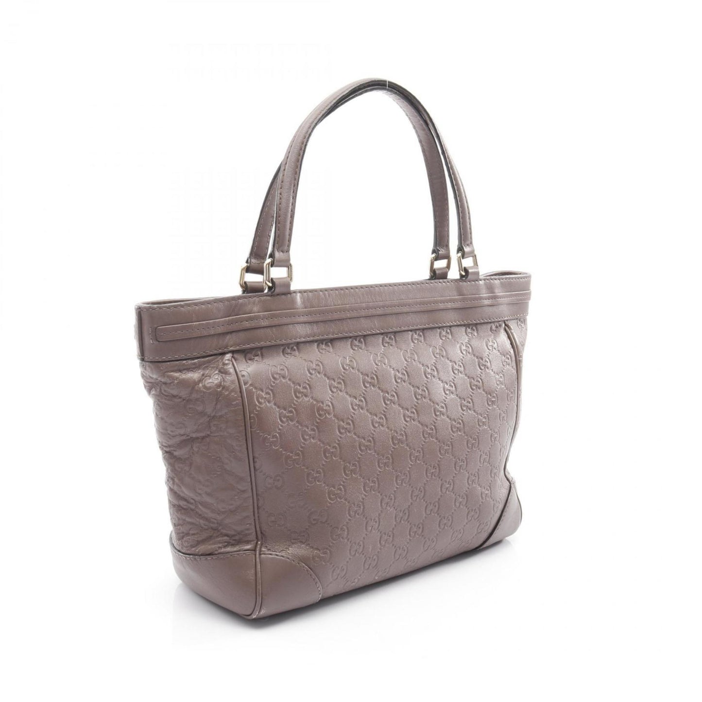 Gucci Pink Leather Tote Bag