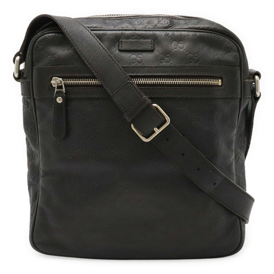 Gucci Black Leather Shoulder Bag