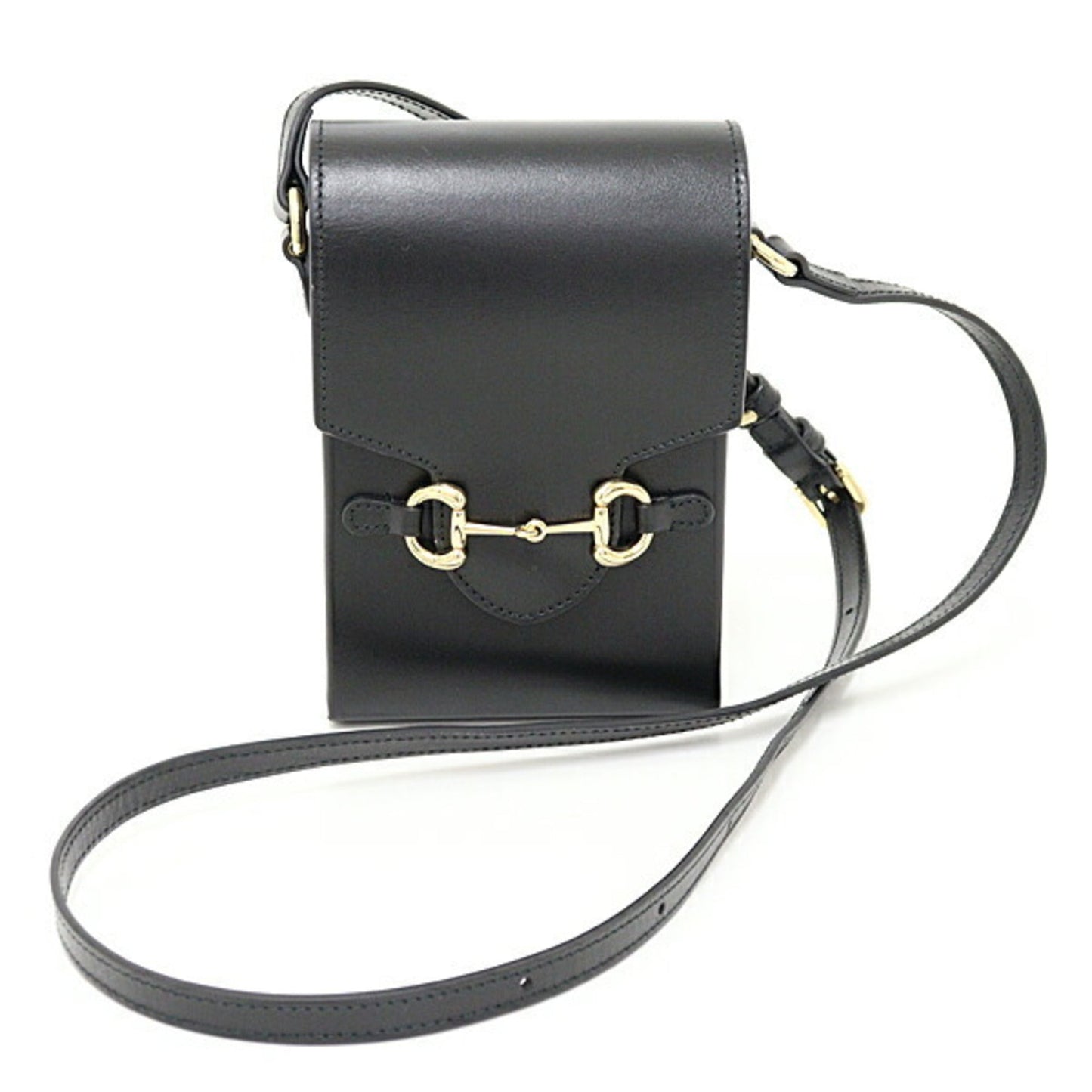 Gucci Black Leather Shoulder Bag