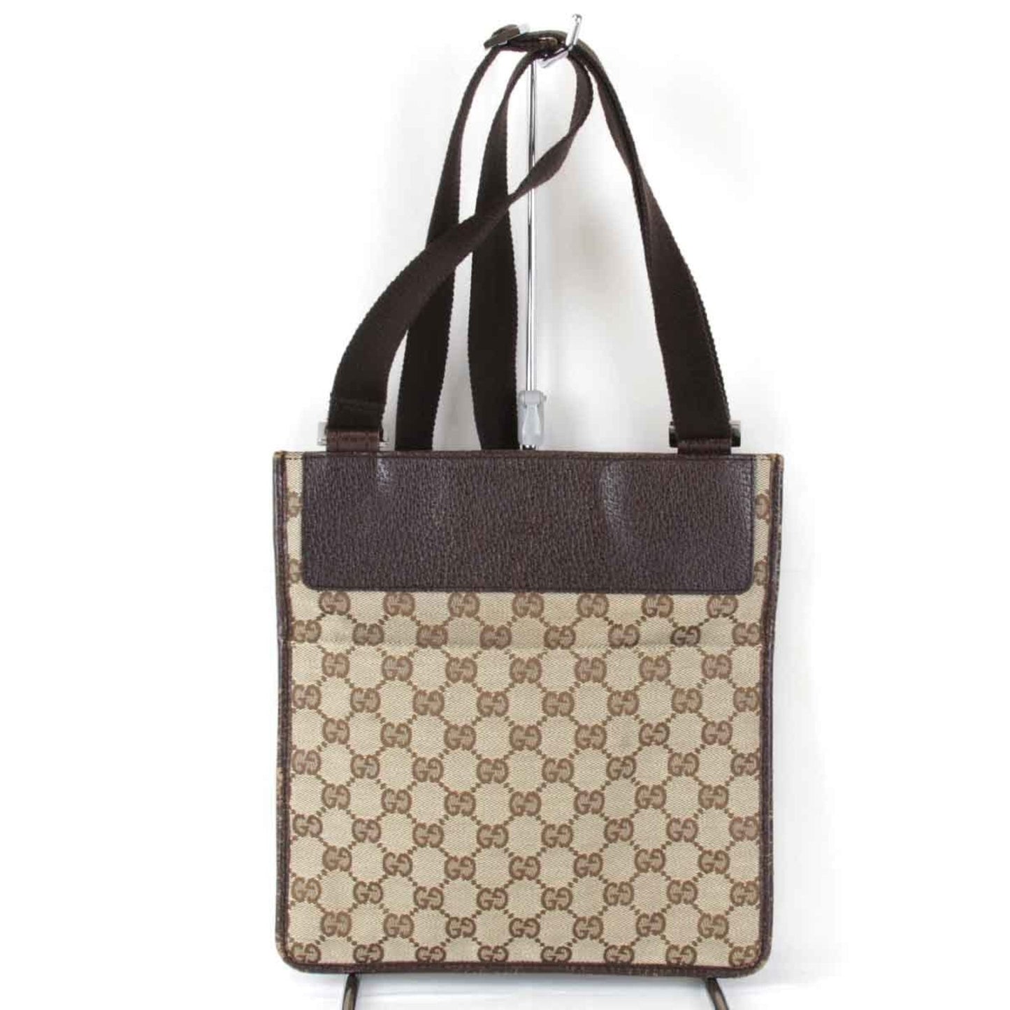 Gucci Gg Canvas Brown Gg Canvas Shoulder Bag