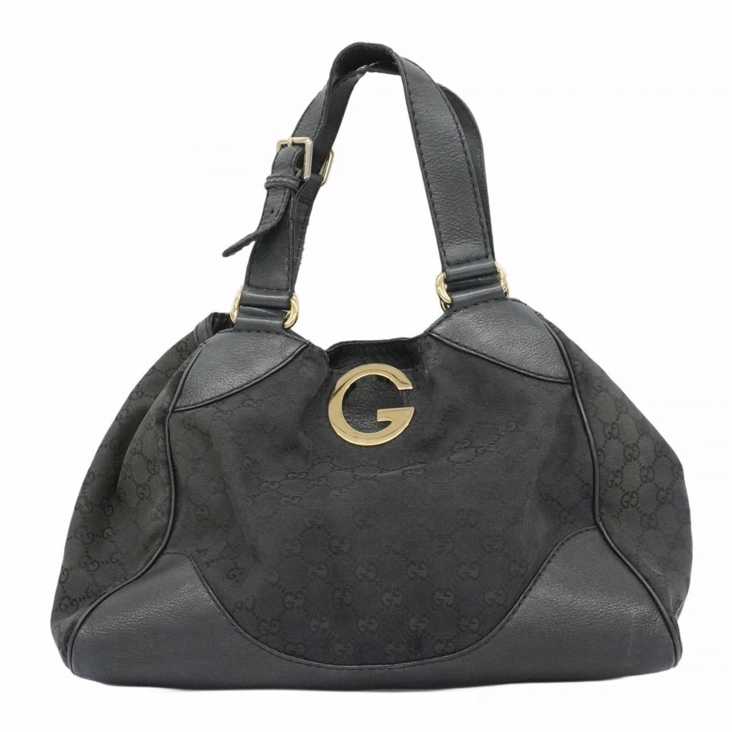 Gucci Black Canvas Handbag