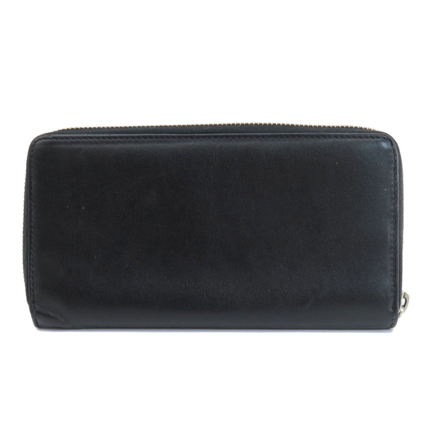 Gucci Black Leather Long Wallet (Bi-Fold)