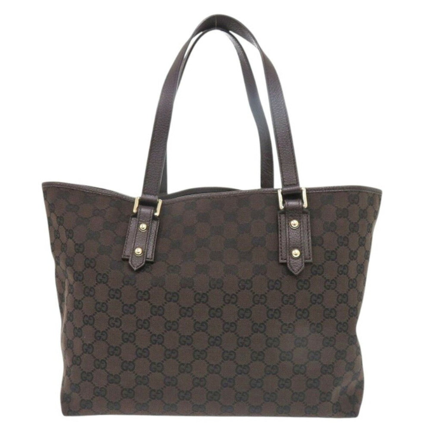 Gucci Brown Gg Canvas Tote Bag