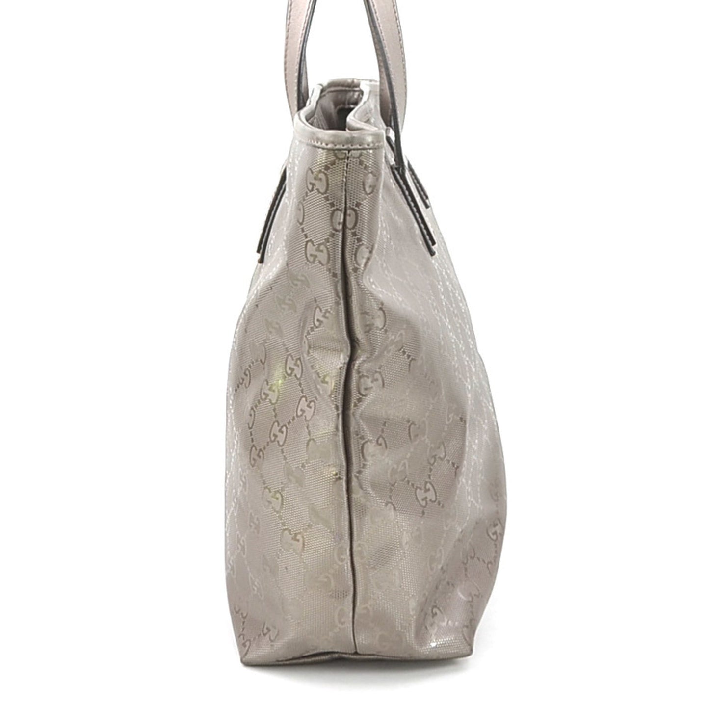 Gucci Gg Imprimé Metallic Brown Gg Imprimé Handbag