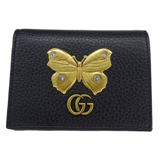 Gucci Black Leather Wallet (Bi-Fold)