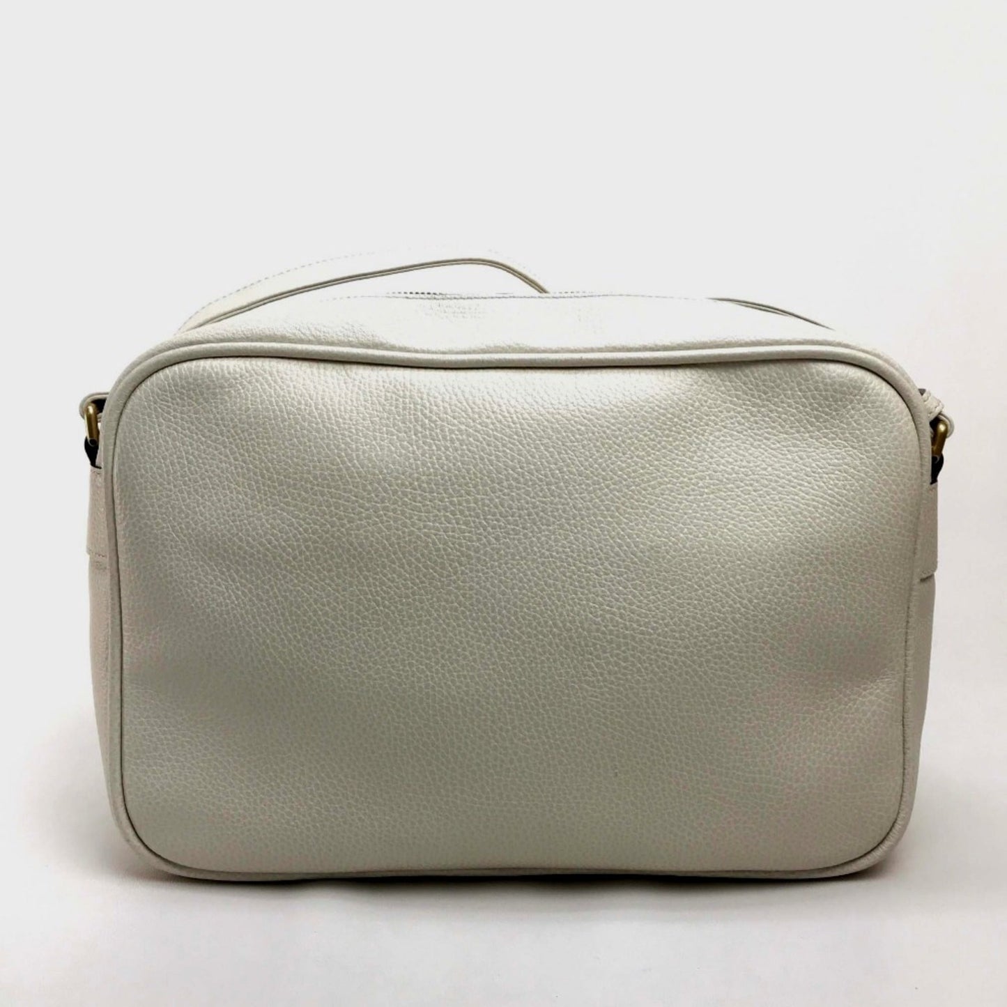 Gucci White Leather Shoulder Bag