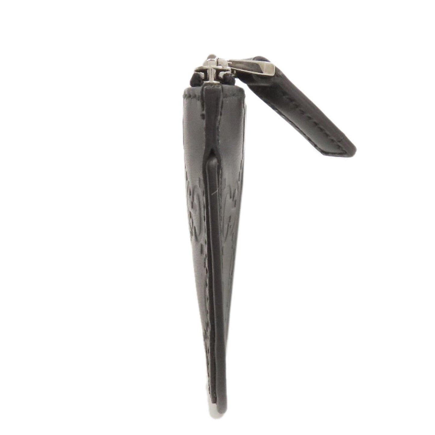 Gucci Black Leather Long Wallet (Bi-Fold)