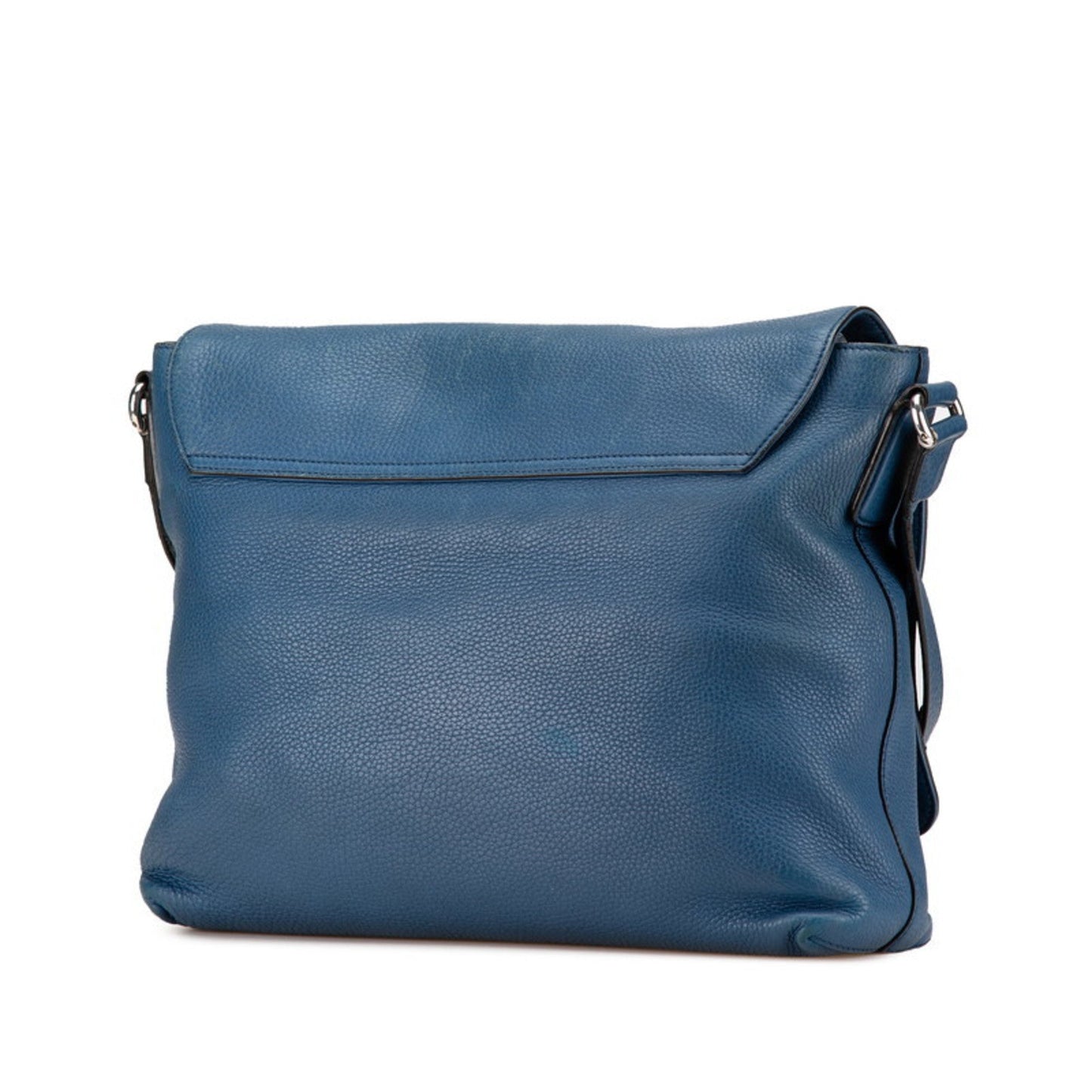 Gucci Blue Leather Shoulder Bag