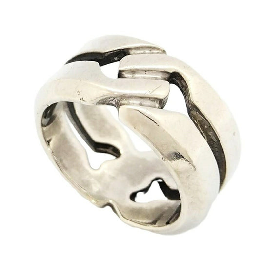 Gucci Silver Silver 925 Band Ring