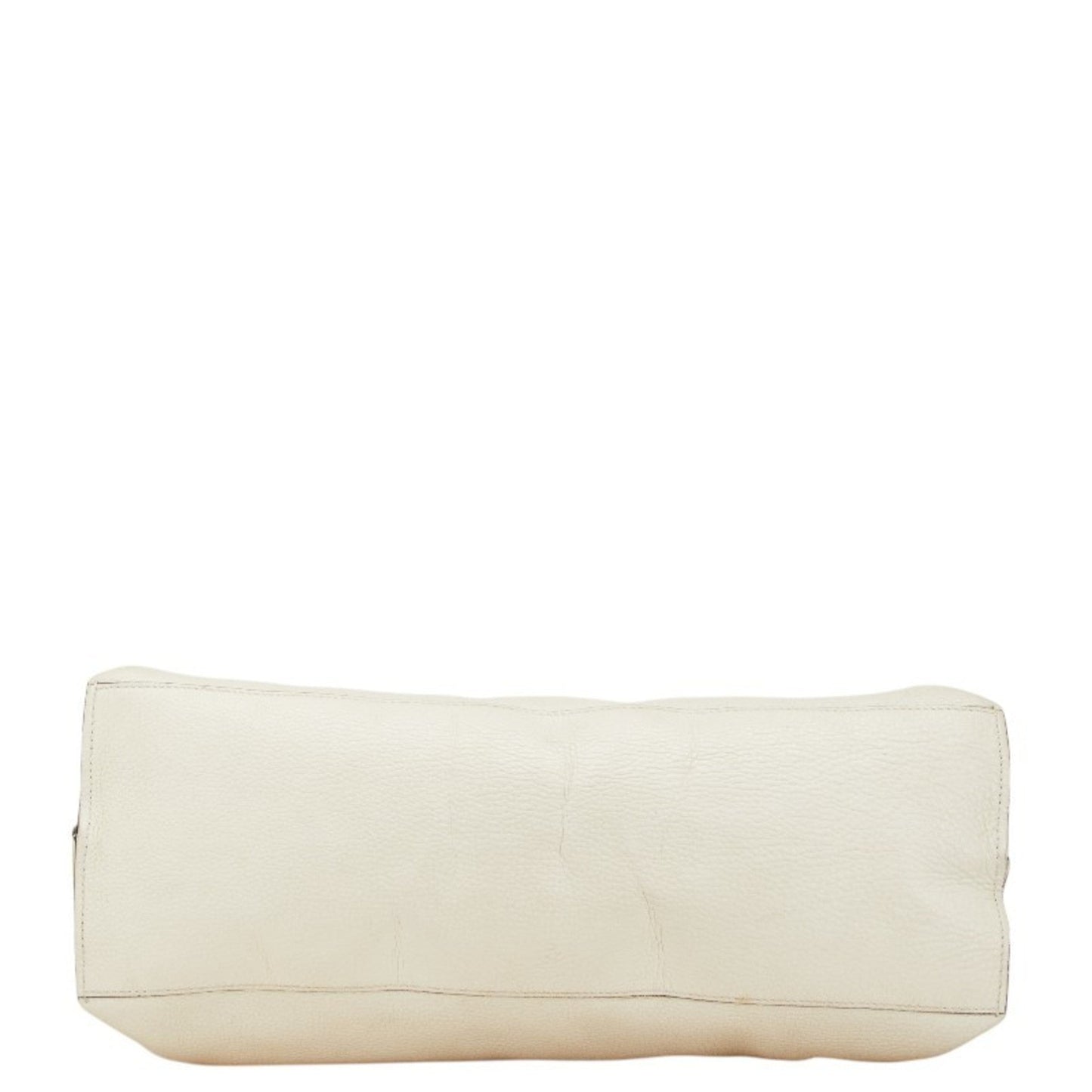 Gucci White Leather Shoulder Bag Tote Bag