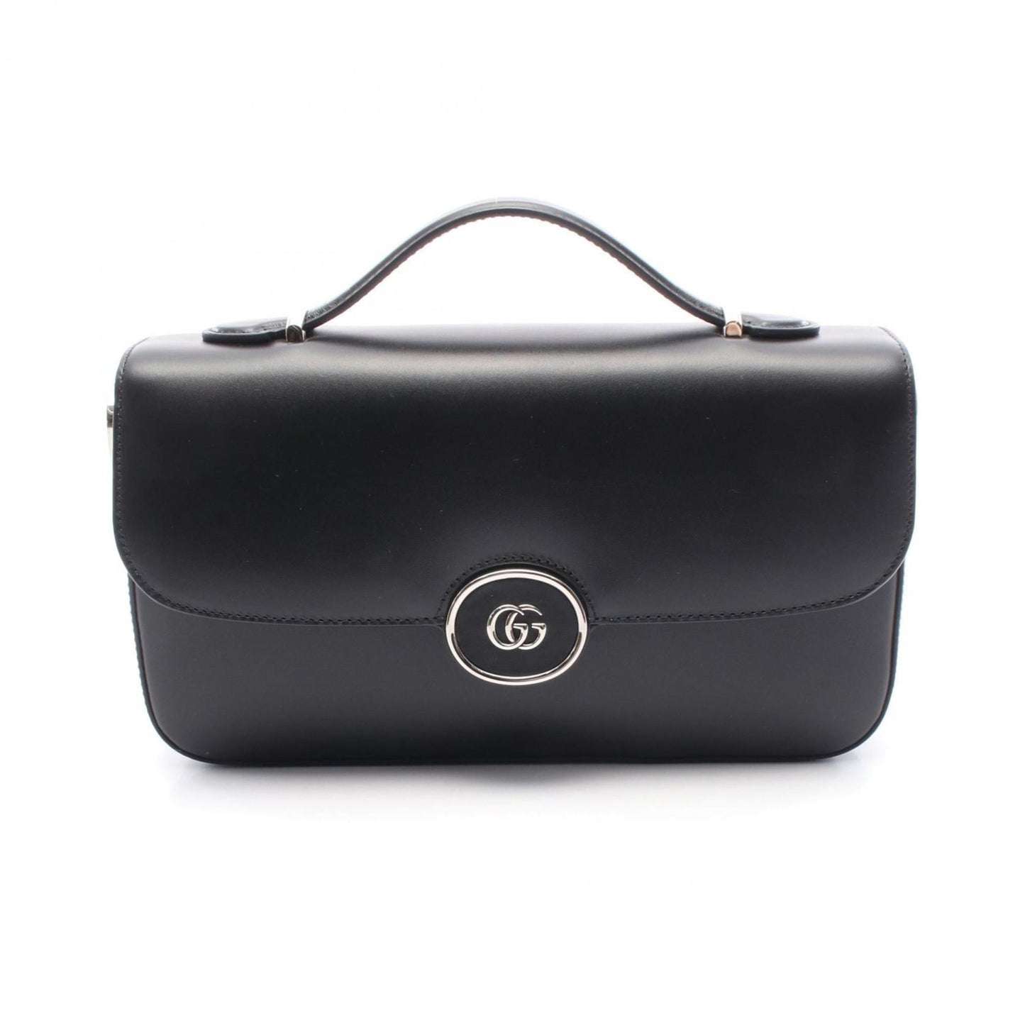 Gucci Black Leather Shoulder Bag
