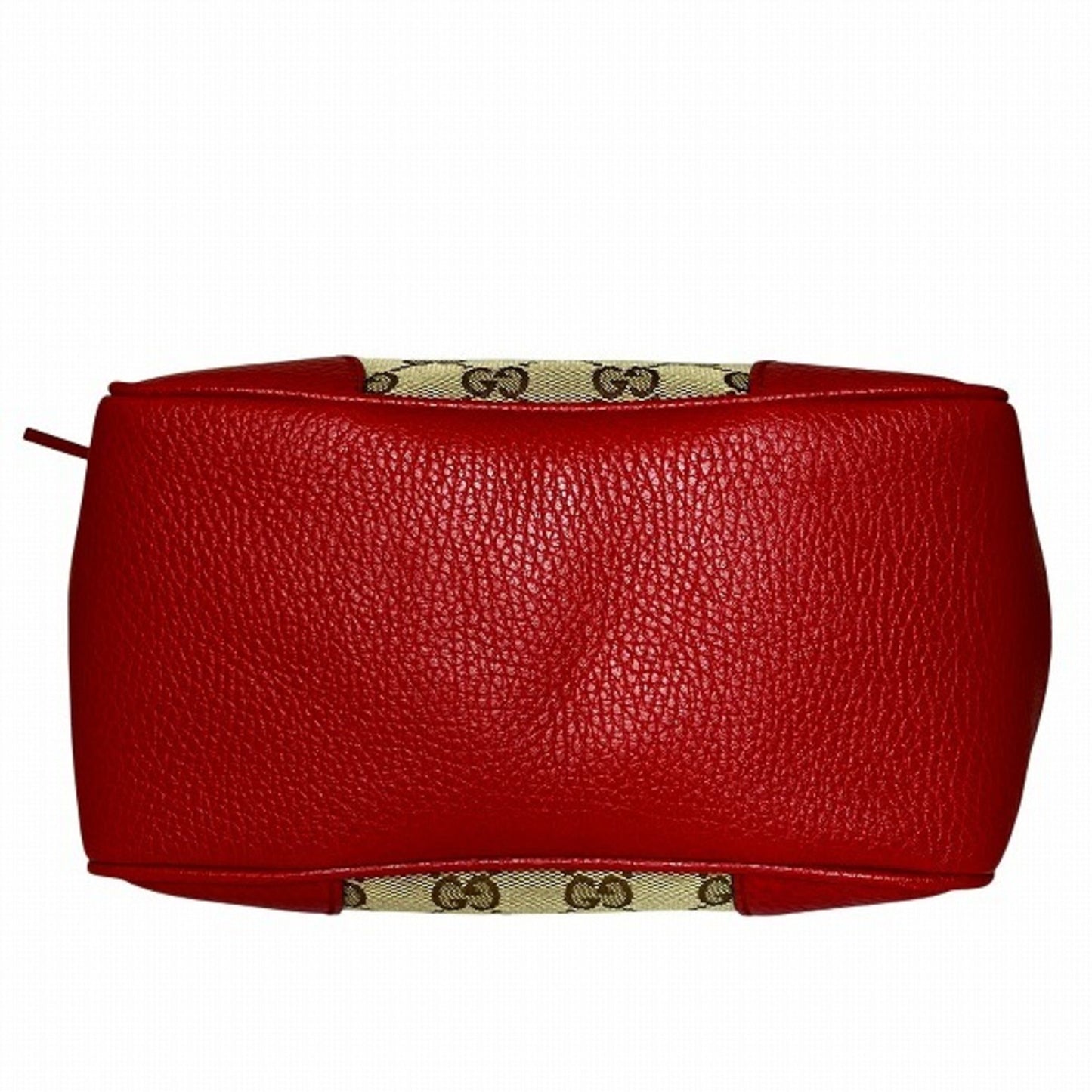 Gucci Beige Red Color Gg Canvas Handbag Shoulder Bag