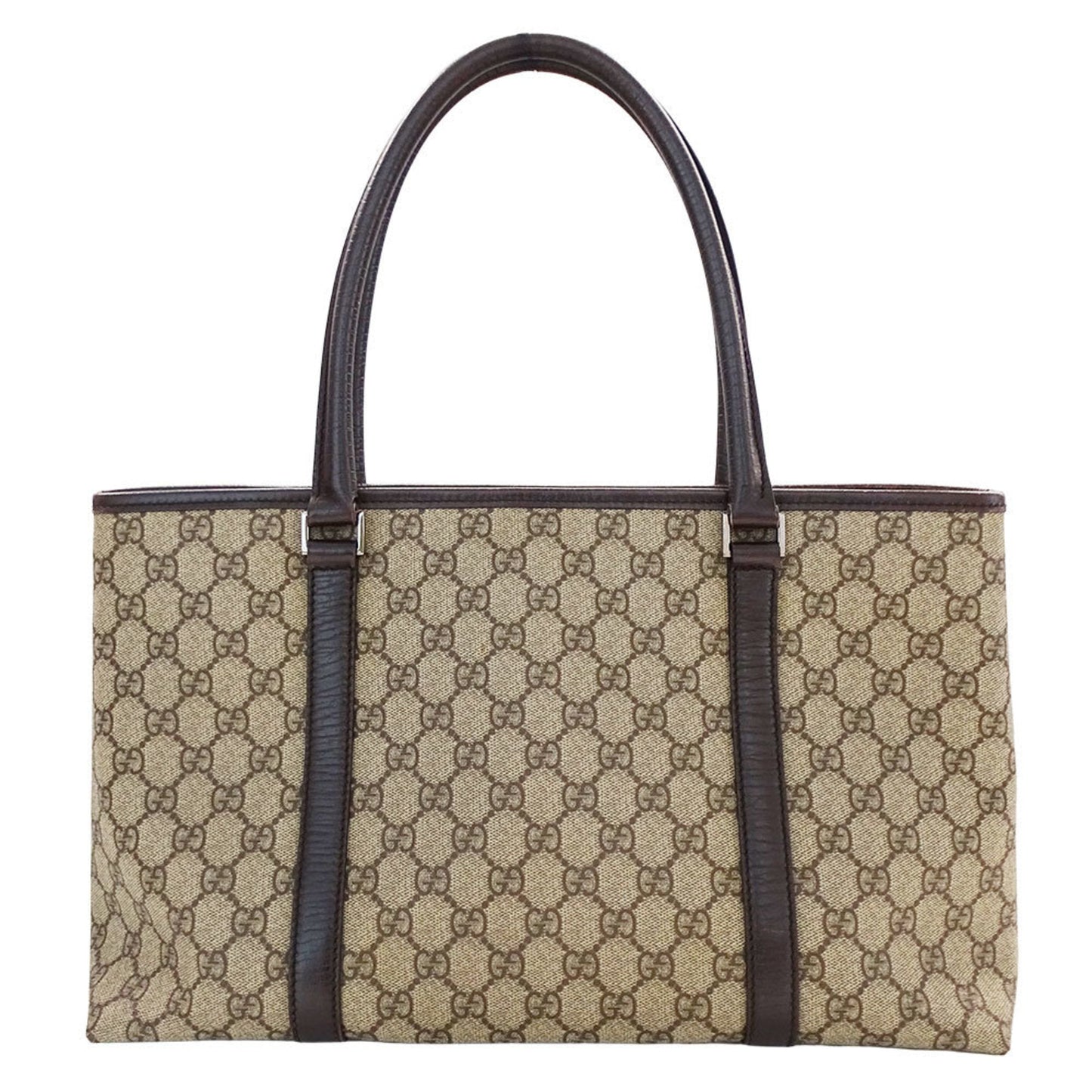 Gucci Beige Brown Tote Bag
