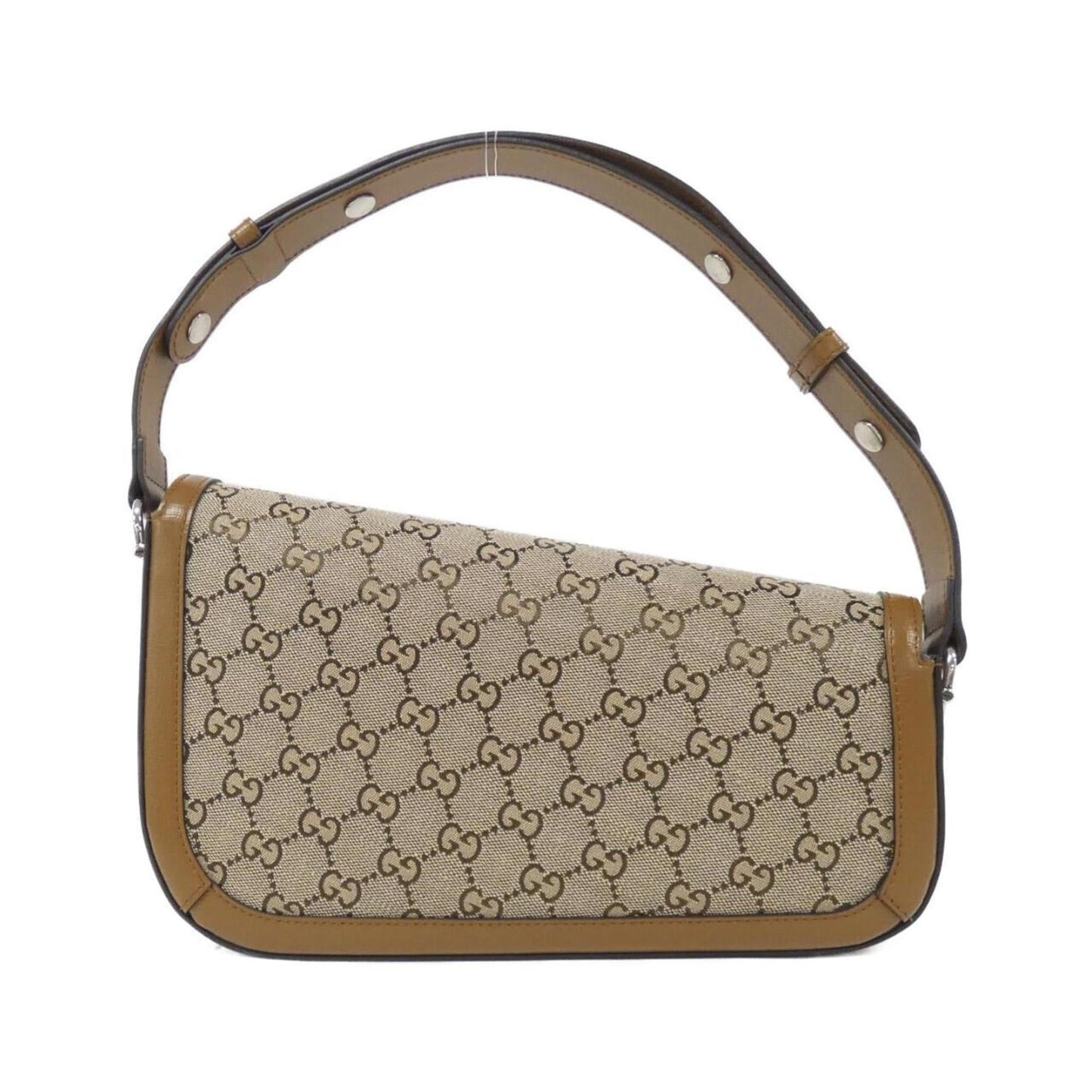Gucci Beige Gg Canvas Shoulder Bag