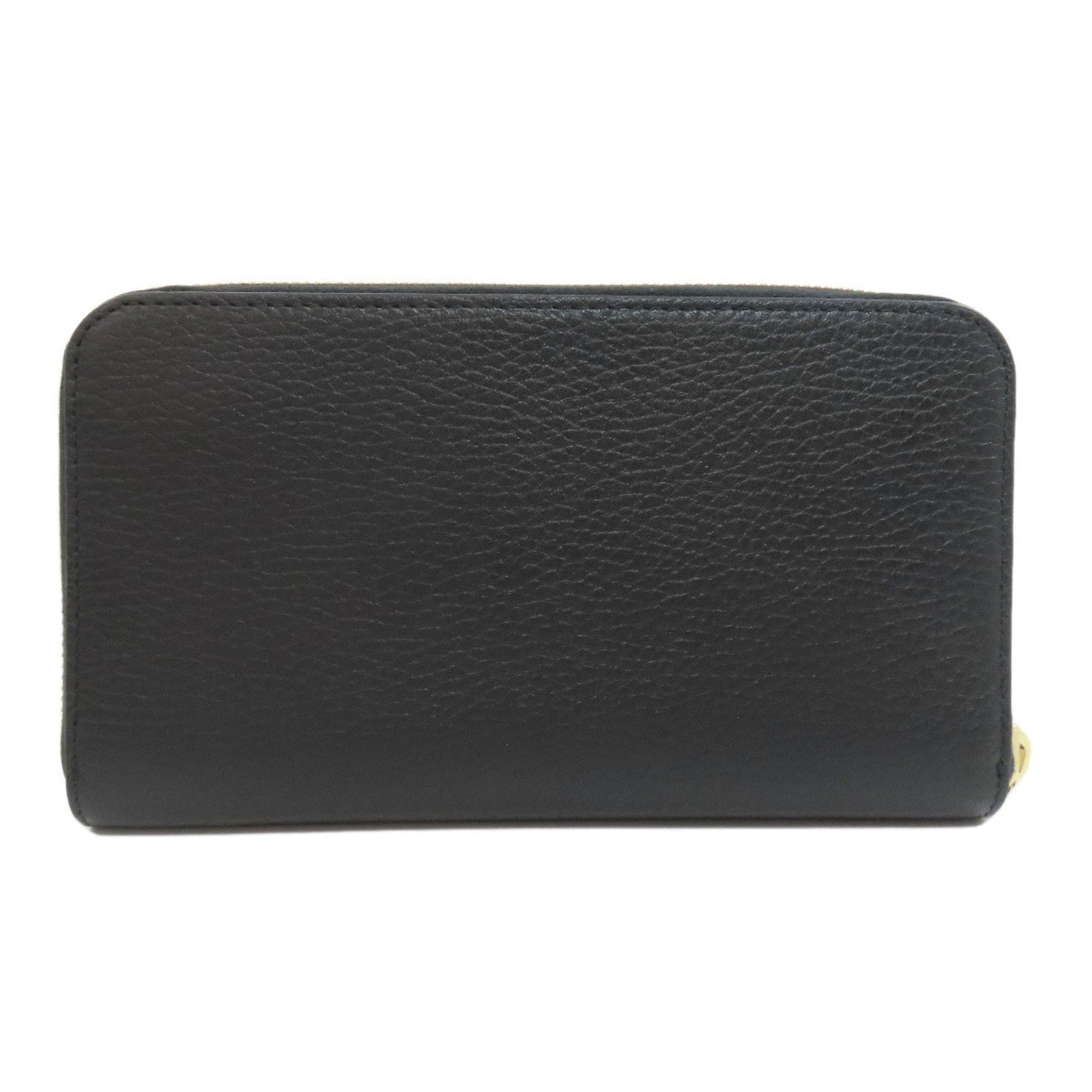 Gucci Black Leather Long Wallet (Bi-Fold)