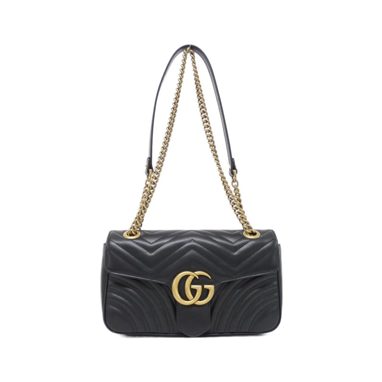 Gucci Black Leather Shoulder Bag