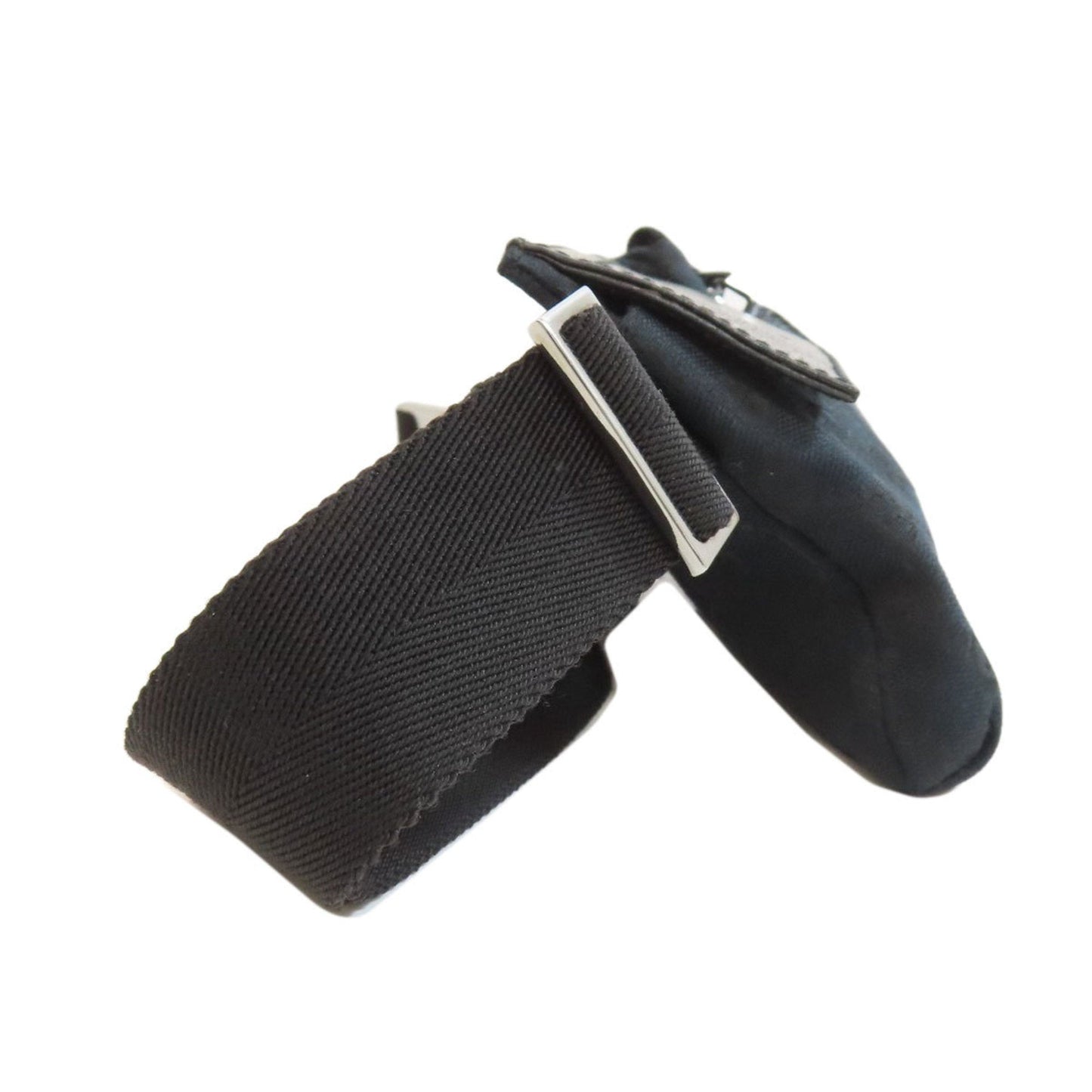 Gucci Black Canvas Fanny Pack