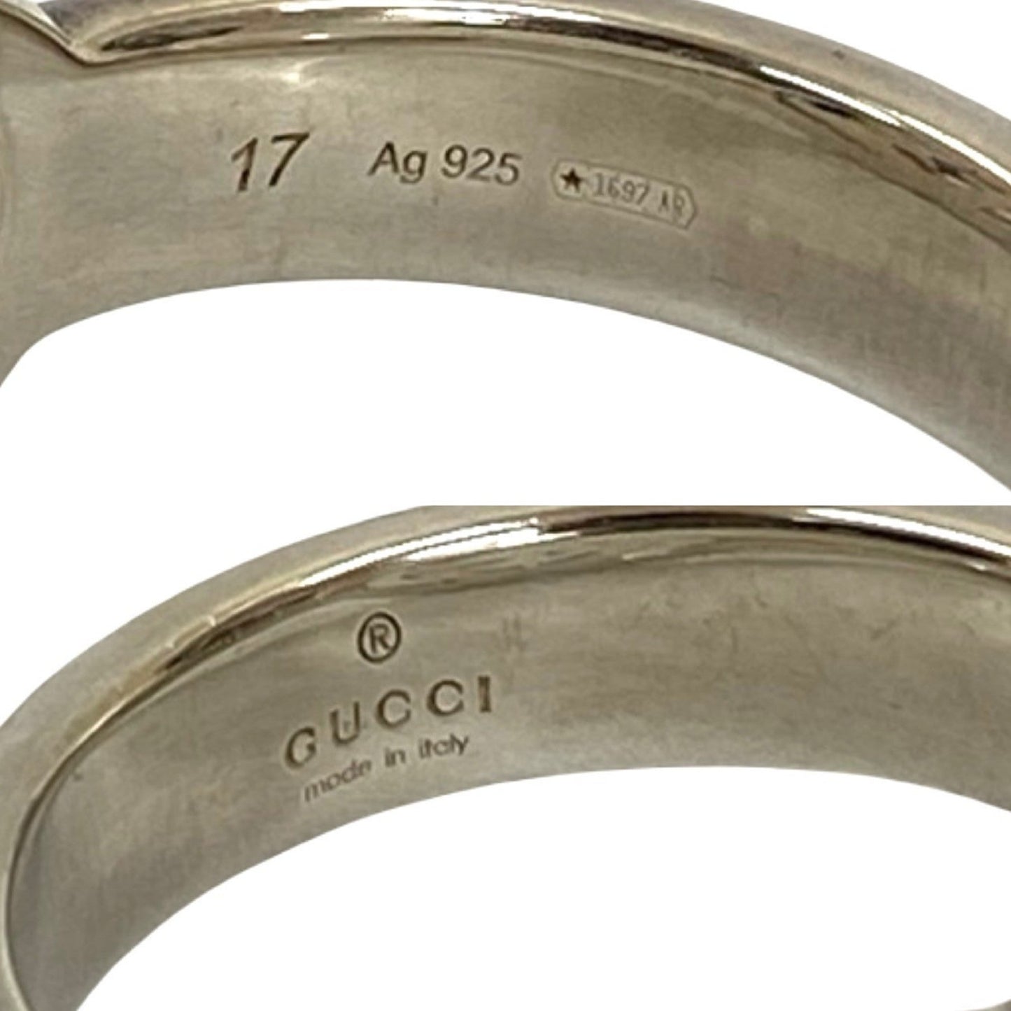 Gucci Silver Silver 925 Band Ring