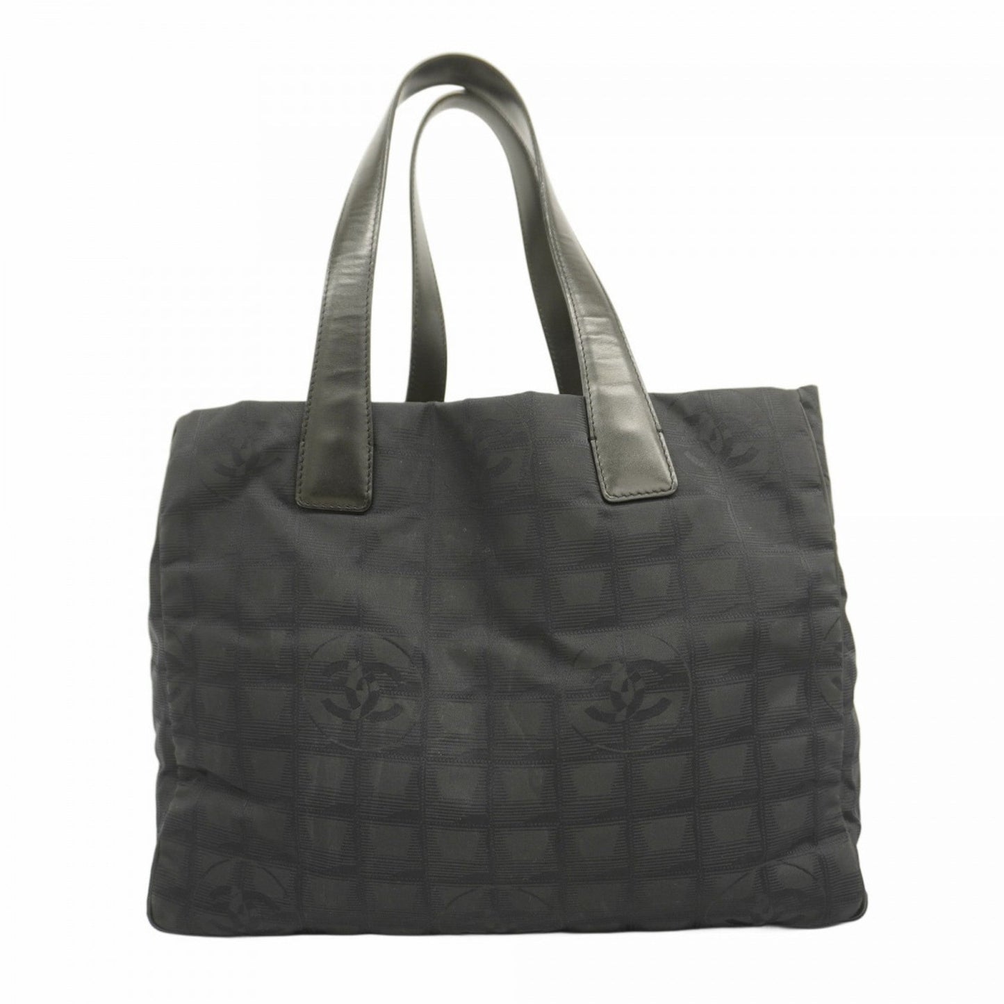 Chanel Black Nylon Tote Bag